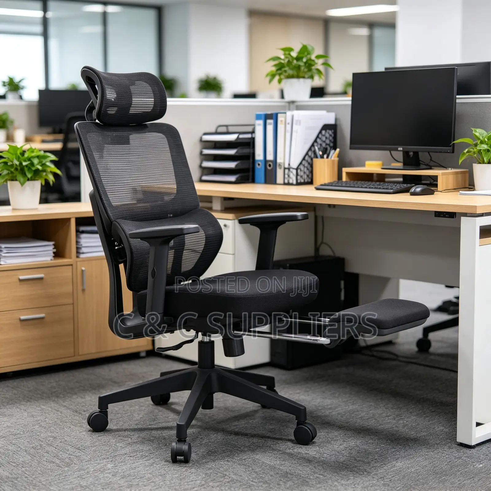 Orthopedic Home Chair With Footrest