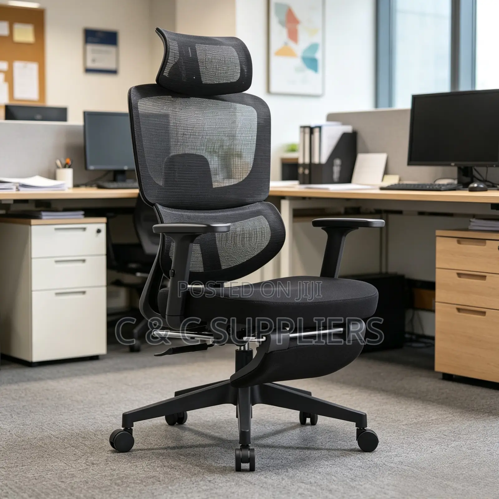 Orthopedic Home Chair With Footrest