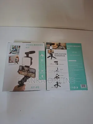 Ay-49 Video Making Kit With Microphone and Led