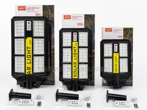 Jsot Solar Street Lights 100w 200w 300w Outdoor Security Lights