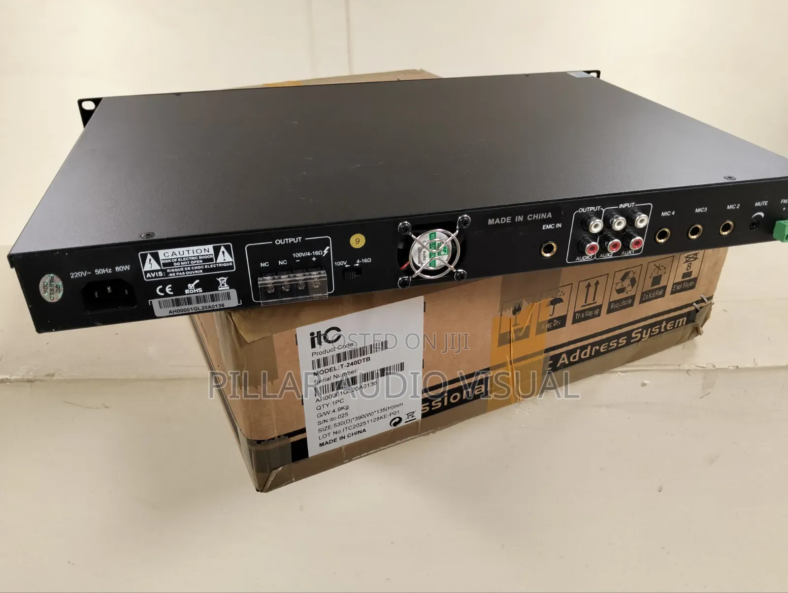 Available Affordable Amplifiers, the Itc T_240dtb Amp