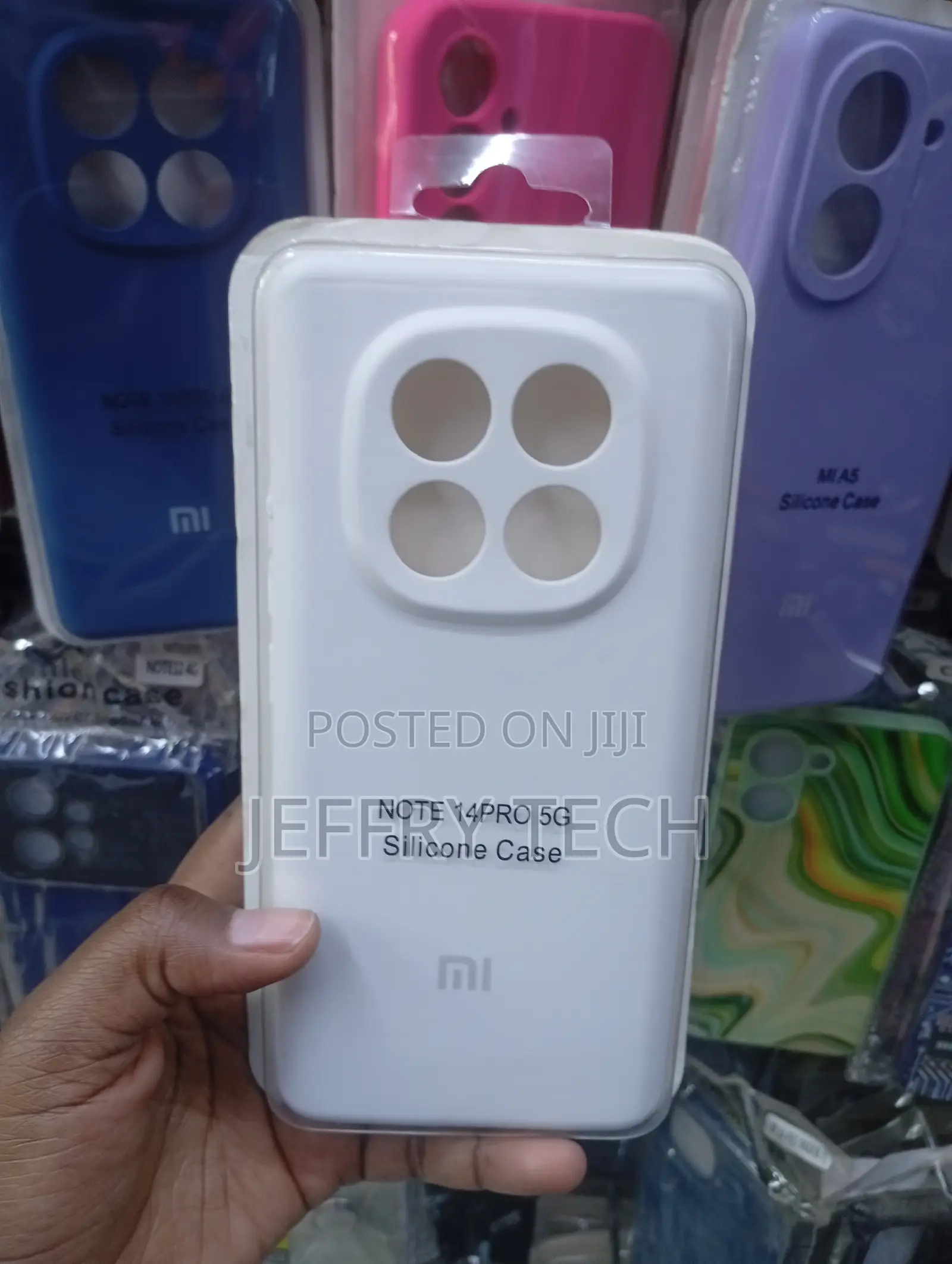 Redmi Note 14 Pro 5g Tailored Four-Ring Camera Cutout Cover