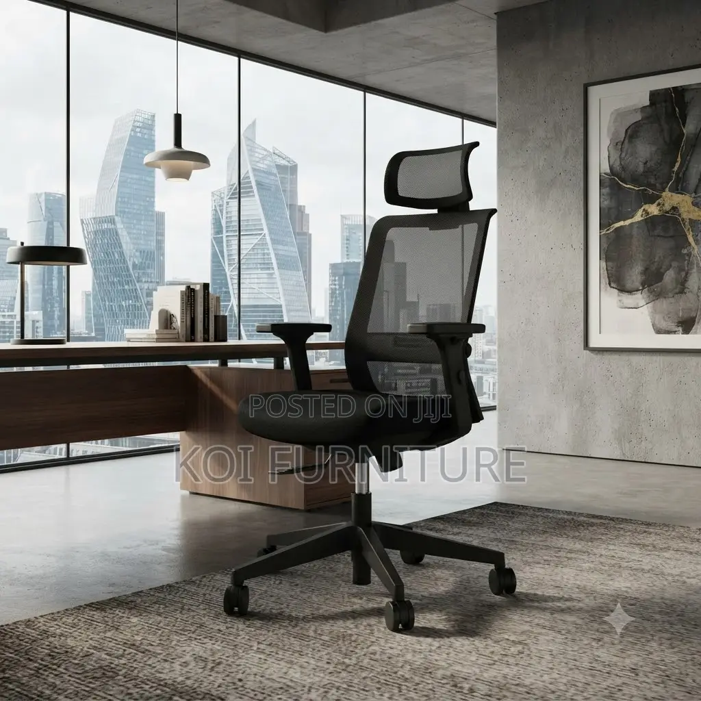 Office Chairs; High Backrest Ergonomic Fabric Office Design Chairs