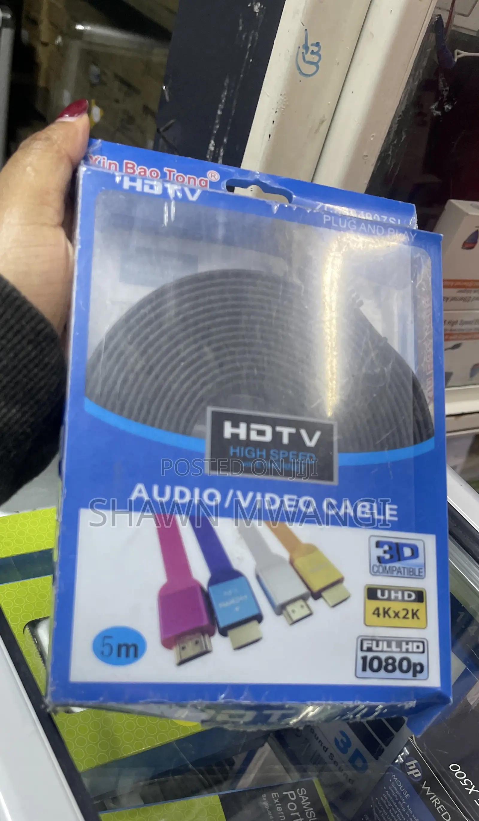 Plug and Play Hdmi to Hdmi Cable 5m
