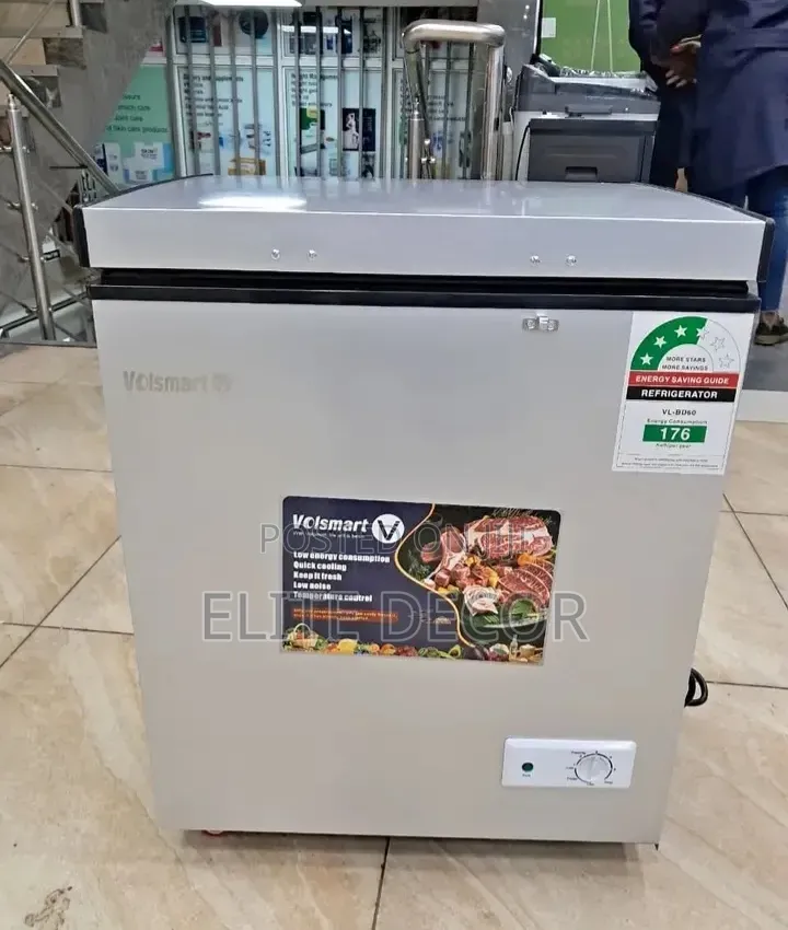 Volsmart 60l Deep Freezer – Energy Saving Compact Chest
