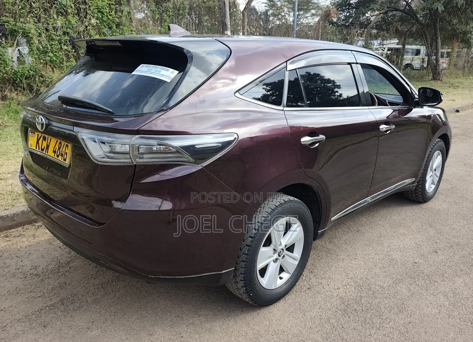 Toyota Harrier 2014 Maroon