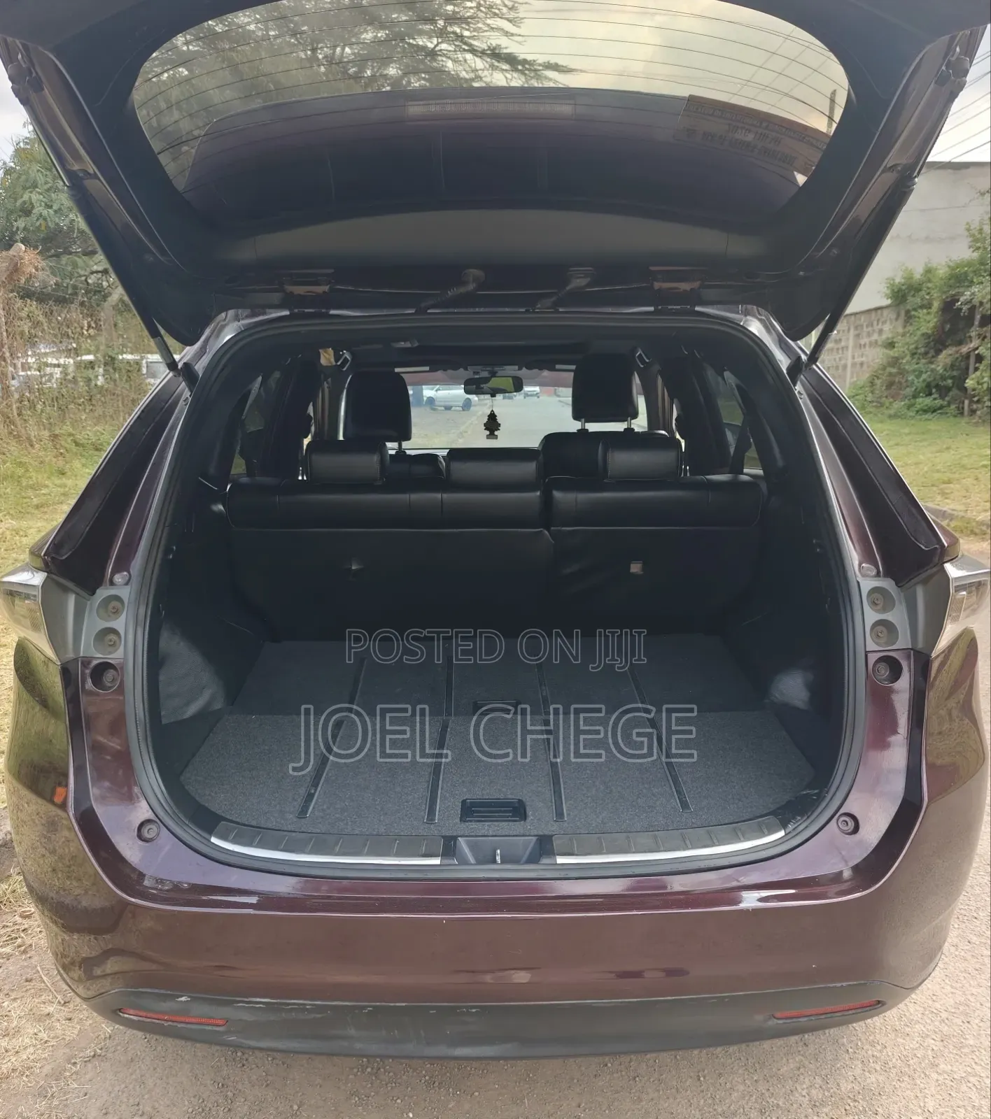 Toyota Harrier 2014 Maroon