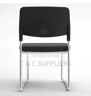 Medium Back Armless Reception Mesh Chair