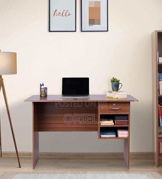 Office Desk : 900cm 2-Drawer Open Study Desk - thumbnail 9