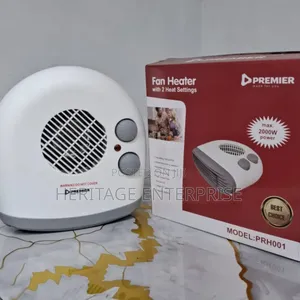 Premier 2000w Electric Fan Room Heater With 2 Heat Settings