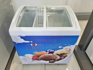 Tlac 256l Display Freezer – Glass Sliding Top Showcase Freezer