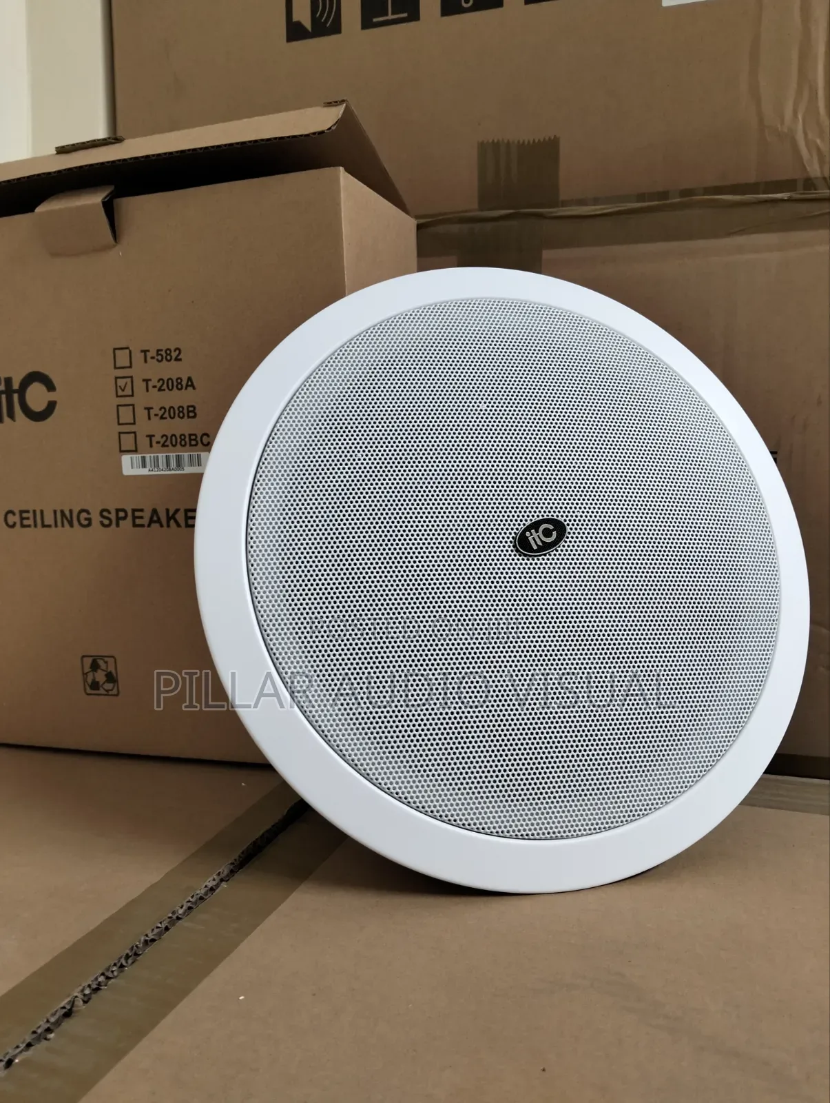 Ceiling Speakers for Amplifier Connectivity Available, T_208 Itc