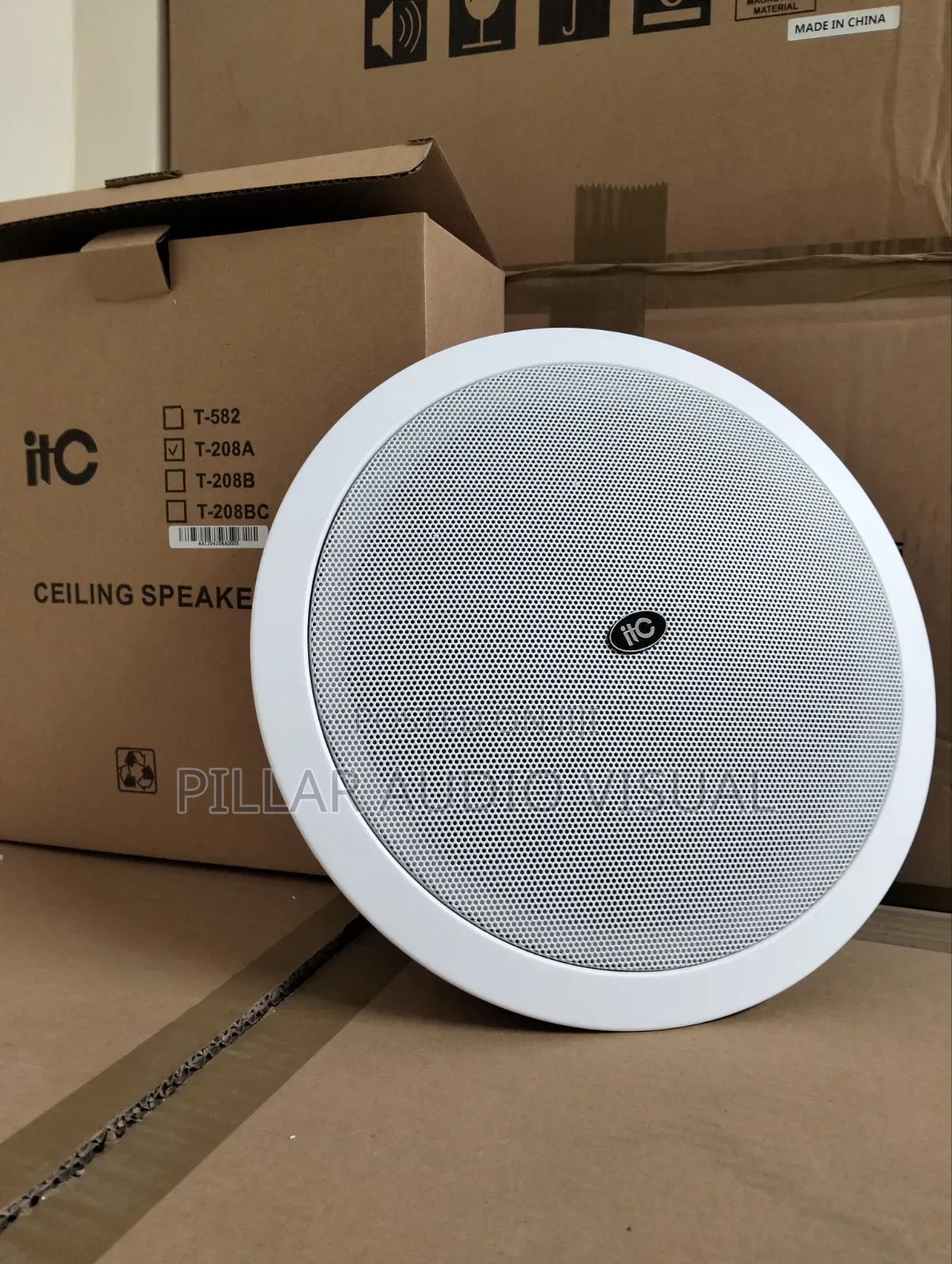 Ceiling Speakers for Amplifier Connectivity Available, T_208 Itc