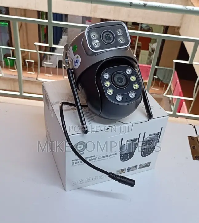 Ip66 Rated Water Proof Electric 4g PTZ Dual Lens Security