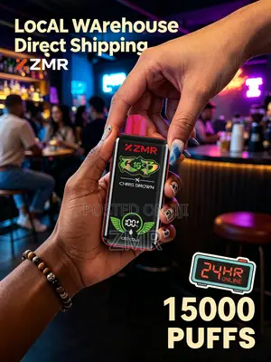 ZMR Smart Vape Dual Charging Screen Liquid Monitor Adjustable Airflow