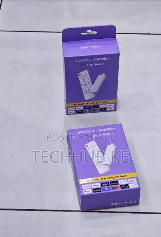 H96max Tv Stick Full Hd Android Tv Streaming Stick - New