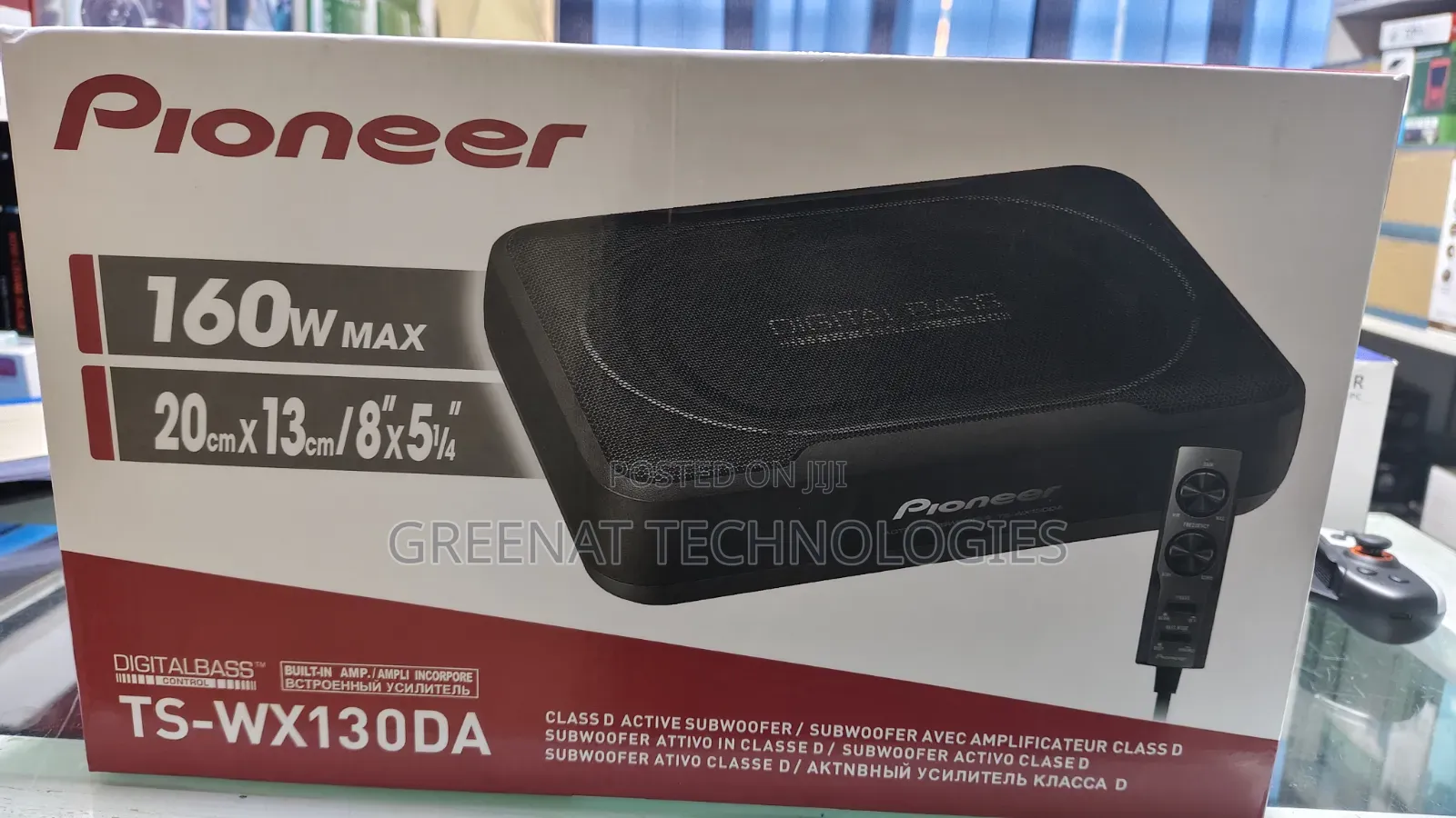 Pioneer Ts-Wx130da Underseat Subwoofer