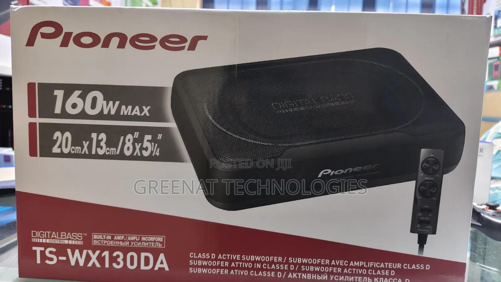 160watts Underseat Subwoofer Pioneer Woofer