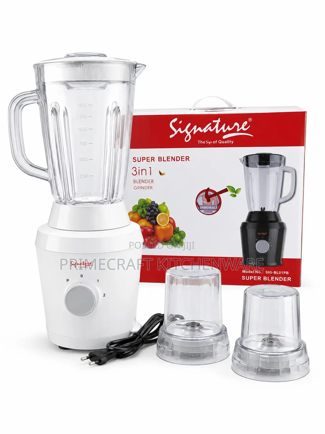 Signature 3 In 1 Blender