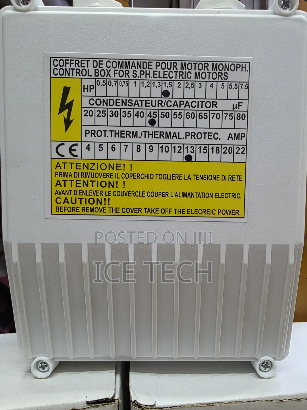 Control Box/0.75ph Control Box