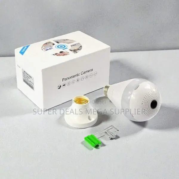 Smart Intelligent 1080p 2mp Wireless Security CCTV Wifi Bulb Camera