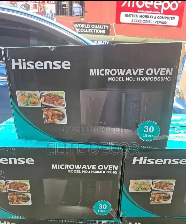 Hisense 30l Digital Microwave Oven – 900w, Auto Cook Menus