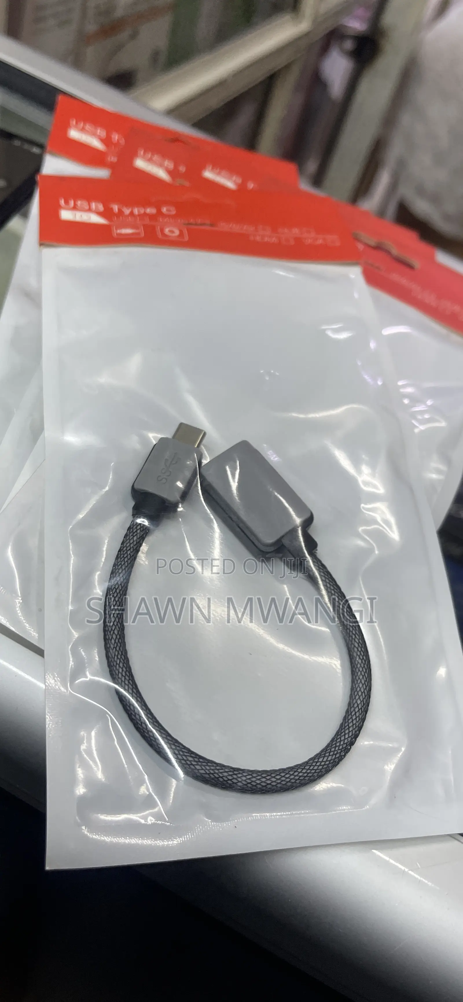 Braided Type C Otg Cable