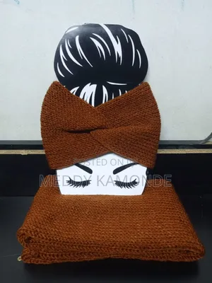 Crotchet Acryli Cowl/Snood Scarf+Head Ear Warmer