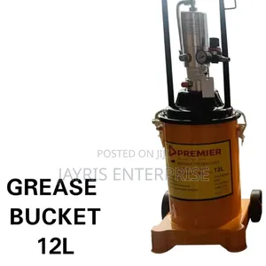 Premier1 12l Pneumatic Grease Bucket High Pressure Lubrication Pump