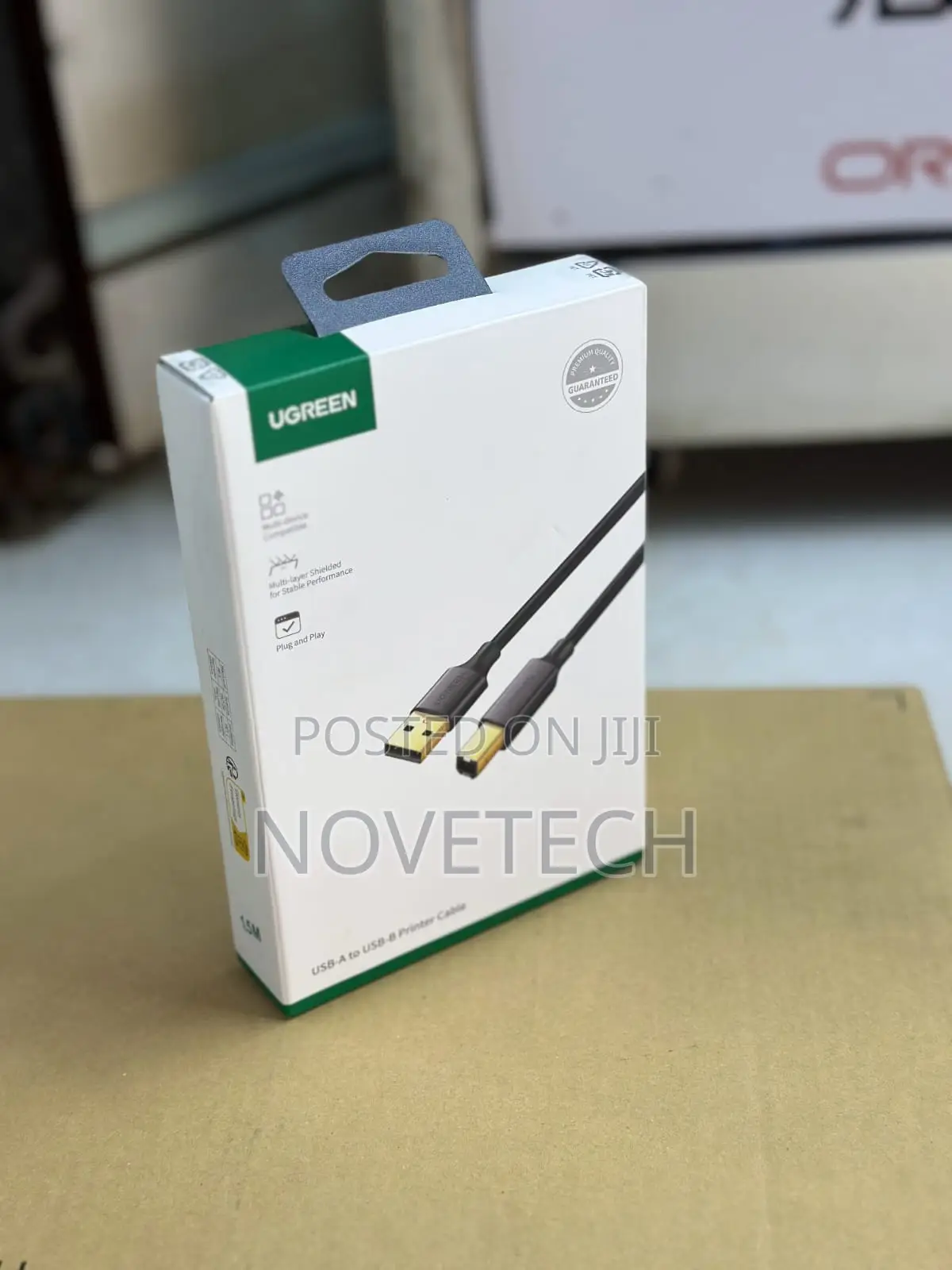 Ugreen Printer Cable 1.5m Scanner Cord Epson, Canon, Hp, Brother Piano