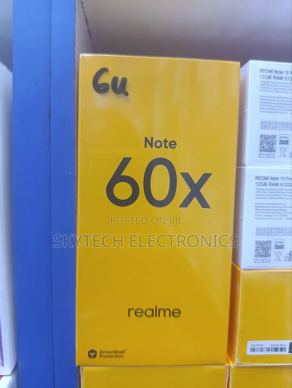 New Realme Note 60x 64 GB Black