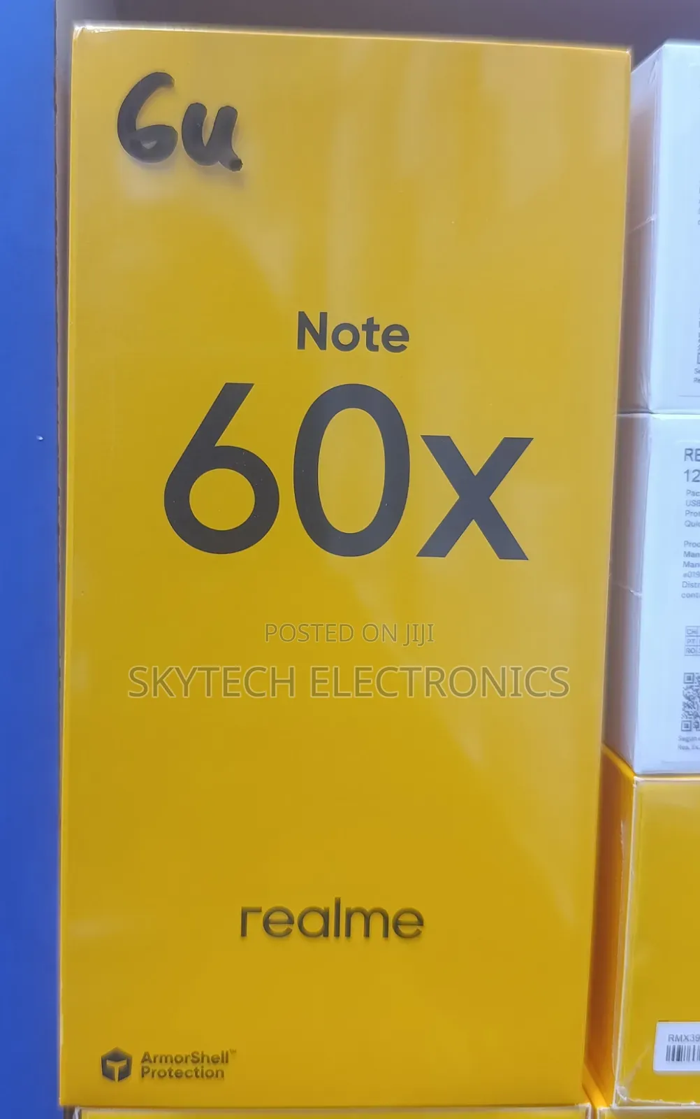 New Realme Note 60x 64 GB Black