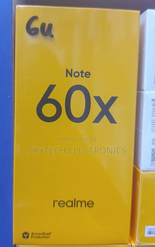 New Realme Note 60x 64 GB Black - thumbnail 3