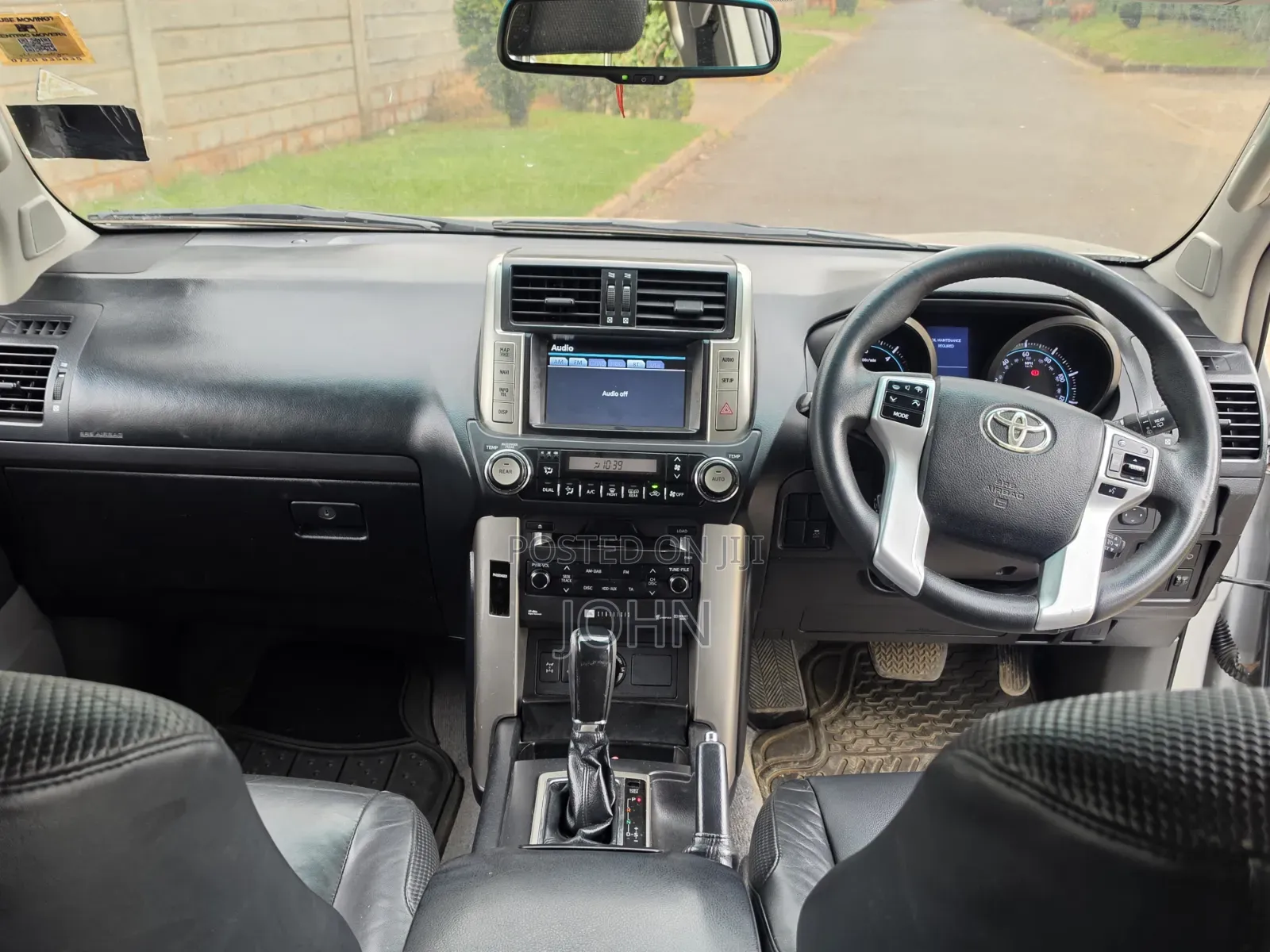 Toyota Land Cruiser Prado 2012 Silver