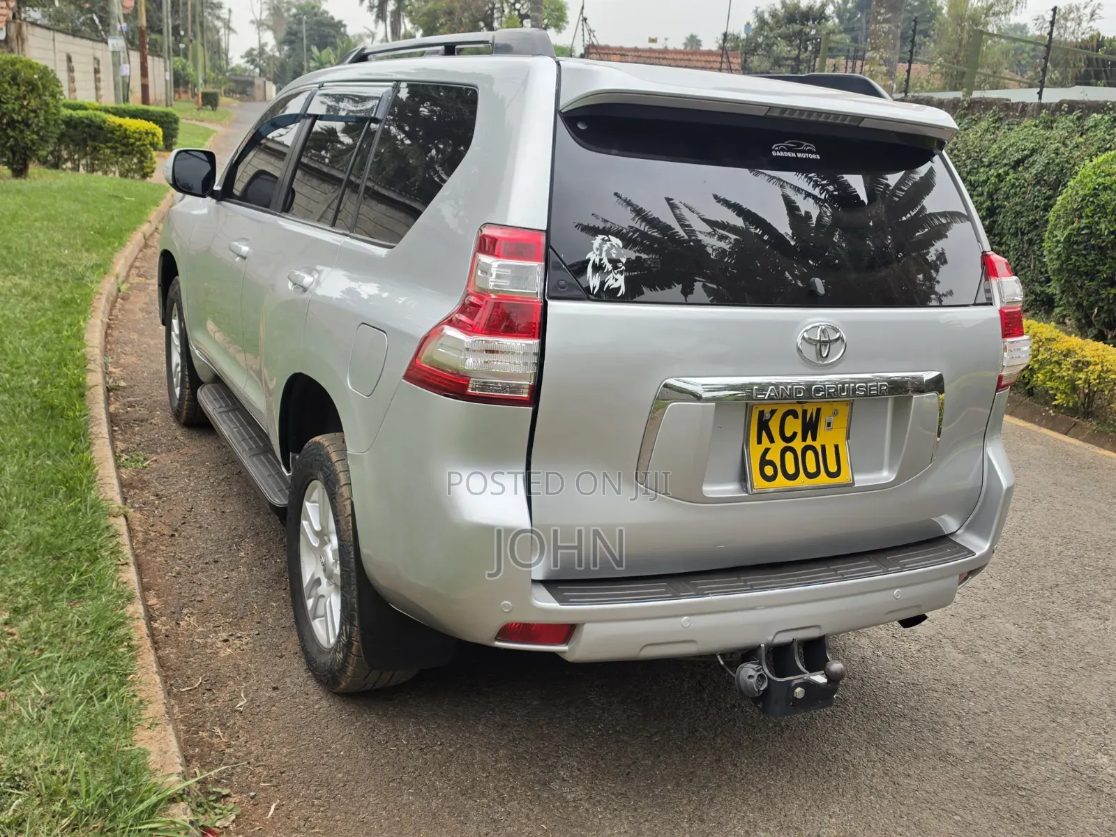 Toyota Land Cruiser Prado 2012 Silver