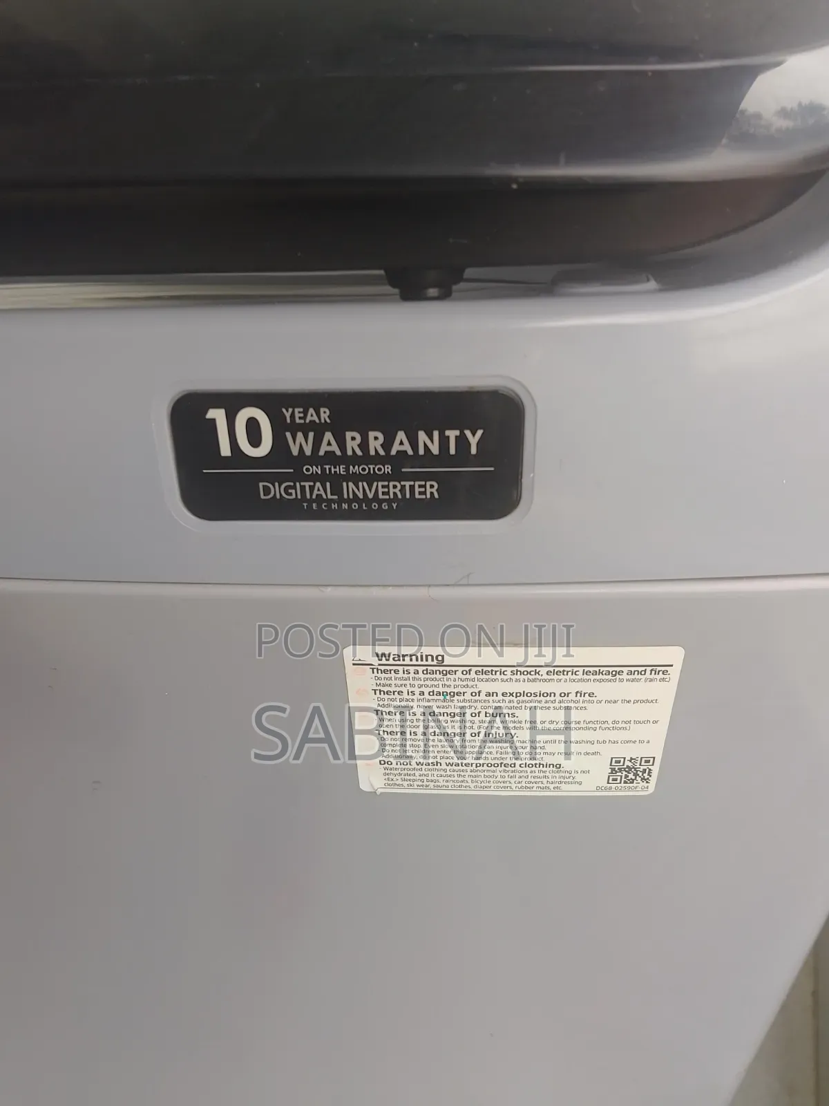 Washing Machine 2 In1 11kgs With 10 Yrs Warrant. 1 Yr Old From Dubai