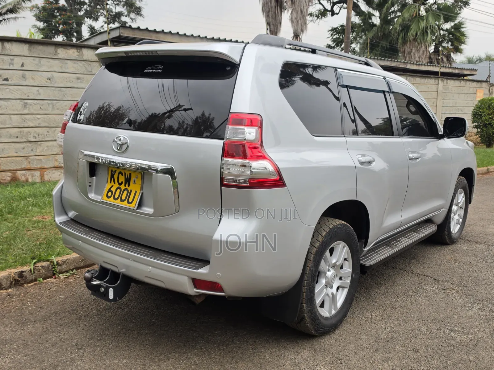 Toyota Land Cruiser Prado 2012 Silver