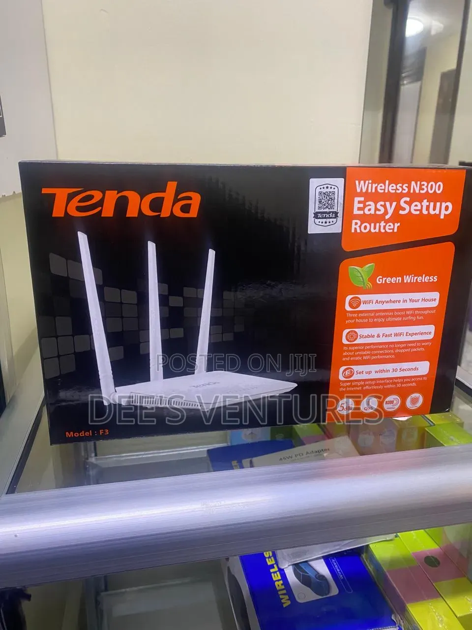 Tenda Wireless N300 Easy Setup Router