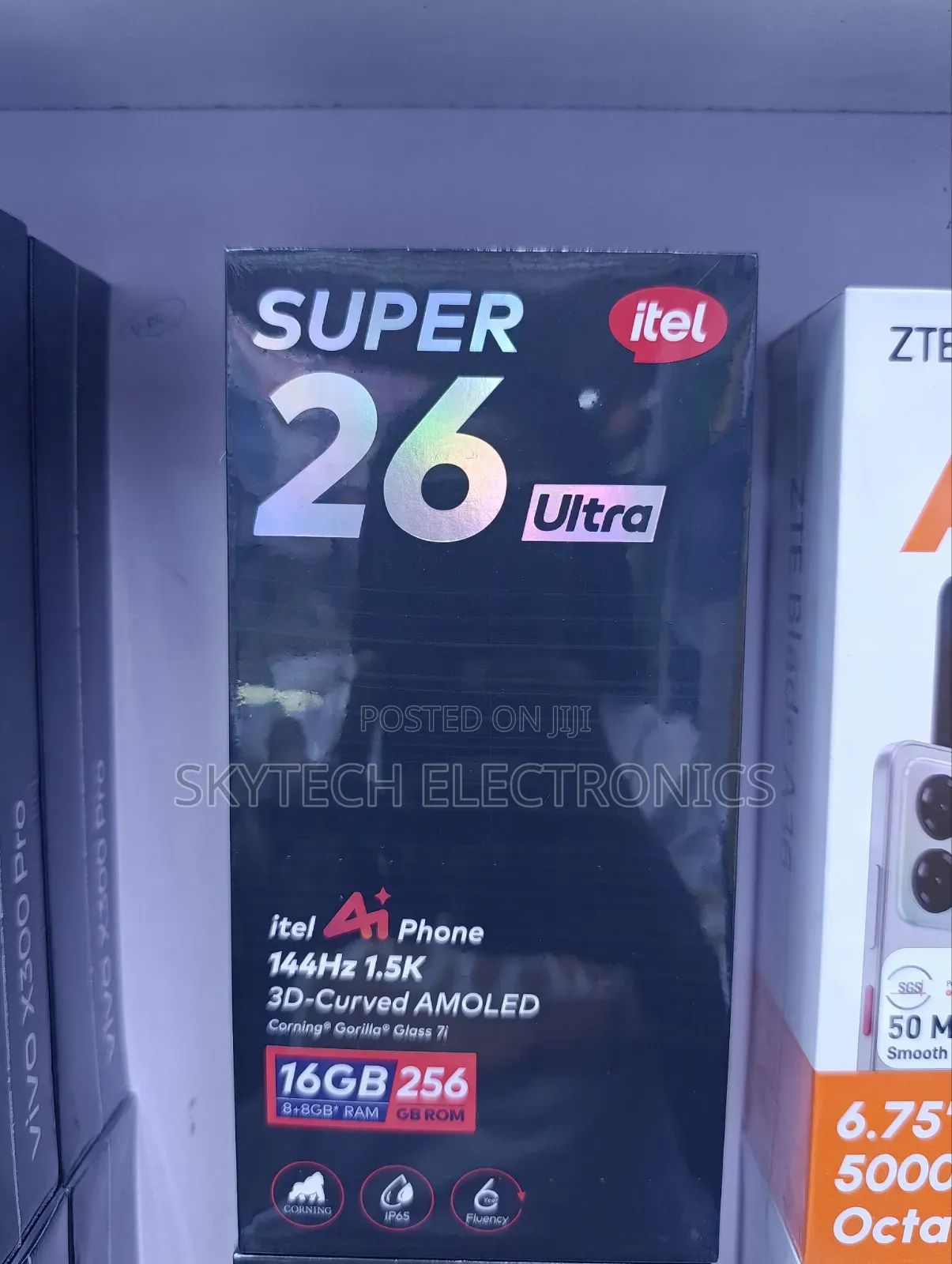 New Itel S26 Ultra 256 GB Gold