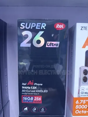 New Itel S26 Ultra 256 GB Gold