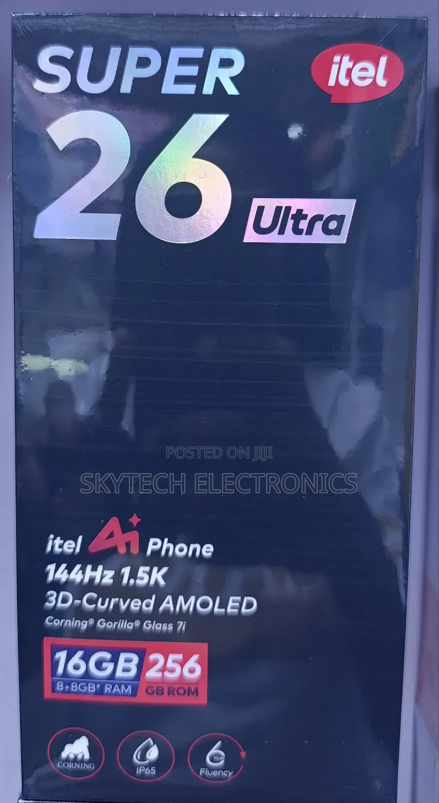 New Itel S26 Ultra 256 GB Gold