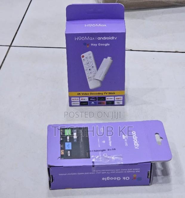 Android 14. H96 Max H313 Smart Tv Stick Plug and Play Media Device - thumbnail 2