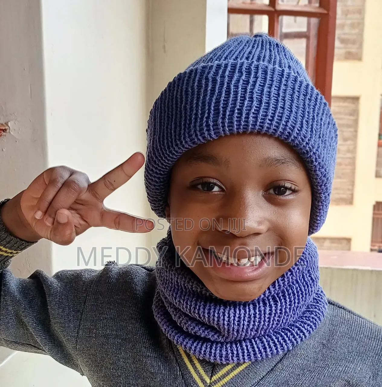 Kids Beanie Hat-Cowl/Snood Sets