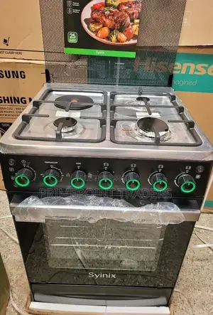 The All-in-One Syinix 60x60 Standing Cooker for Modern Kitchens