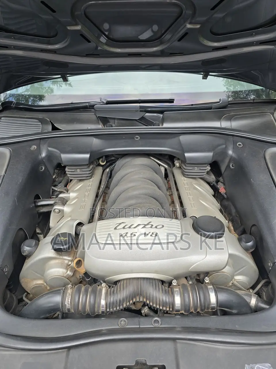 Porsche Cayenne Turbo 2005 Gray
