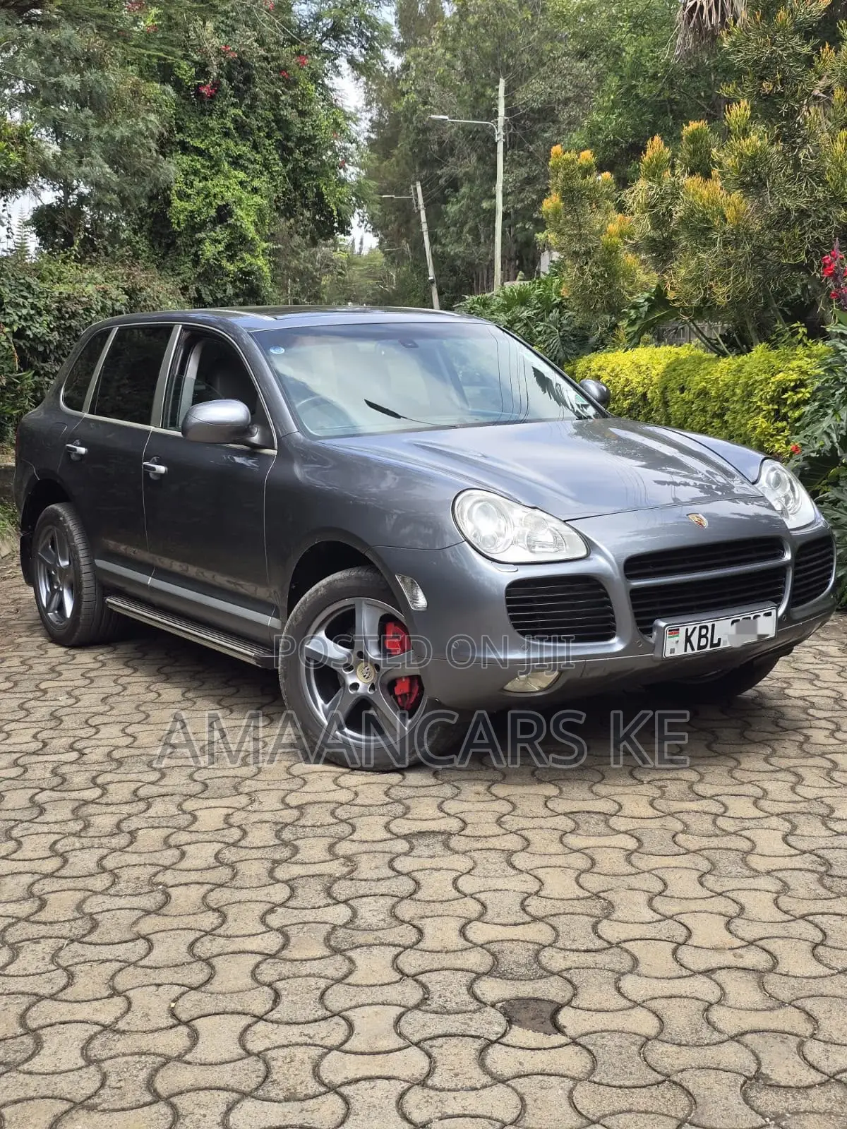 Porsche Cayenne Turbo 2005 Gray