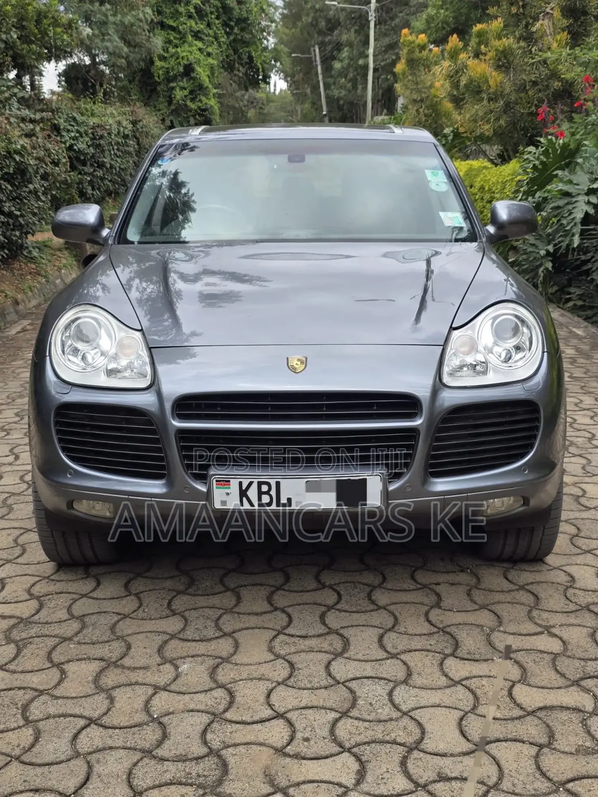 Porsche Cayenne Turbo 2005 Gray