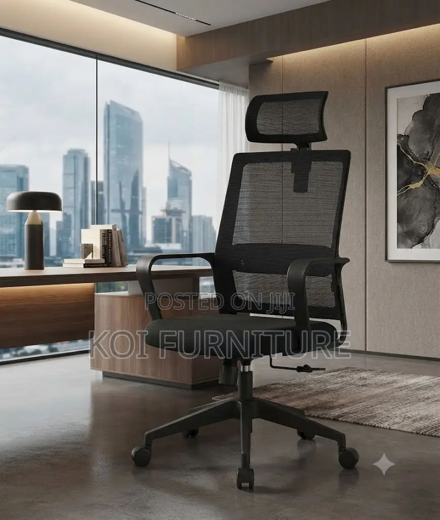 Office Chairs; High Ergonomic Fabric Compact Office Chairs