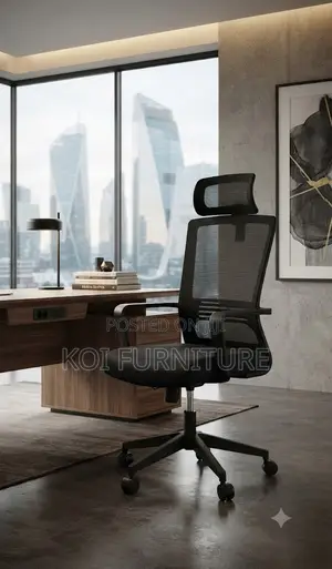 Office Chairs; High Ergonomic Fabric Compact Office Chairs