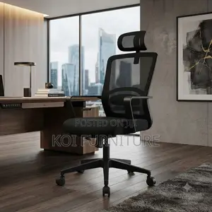 Office Chairs; High Ergonomic Fabric Compact Office Chairs